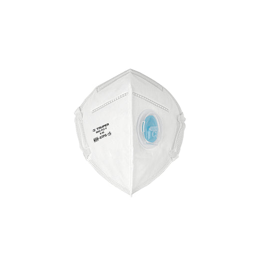 Respirador plegable N95 con válvula para partículas, Truper