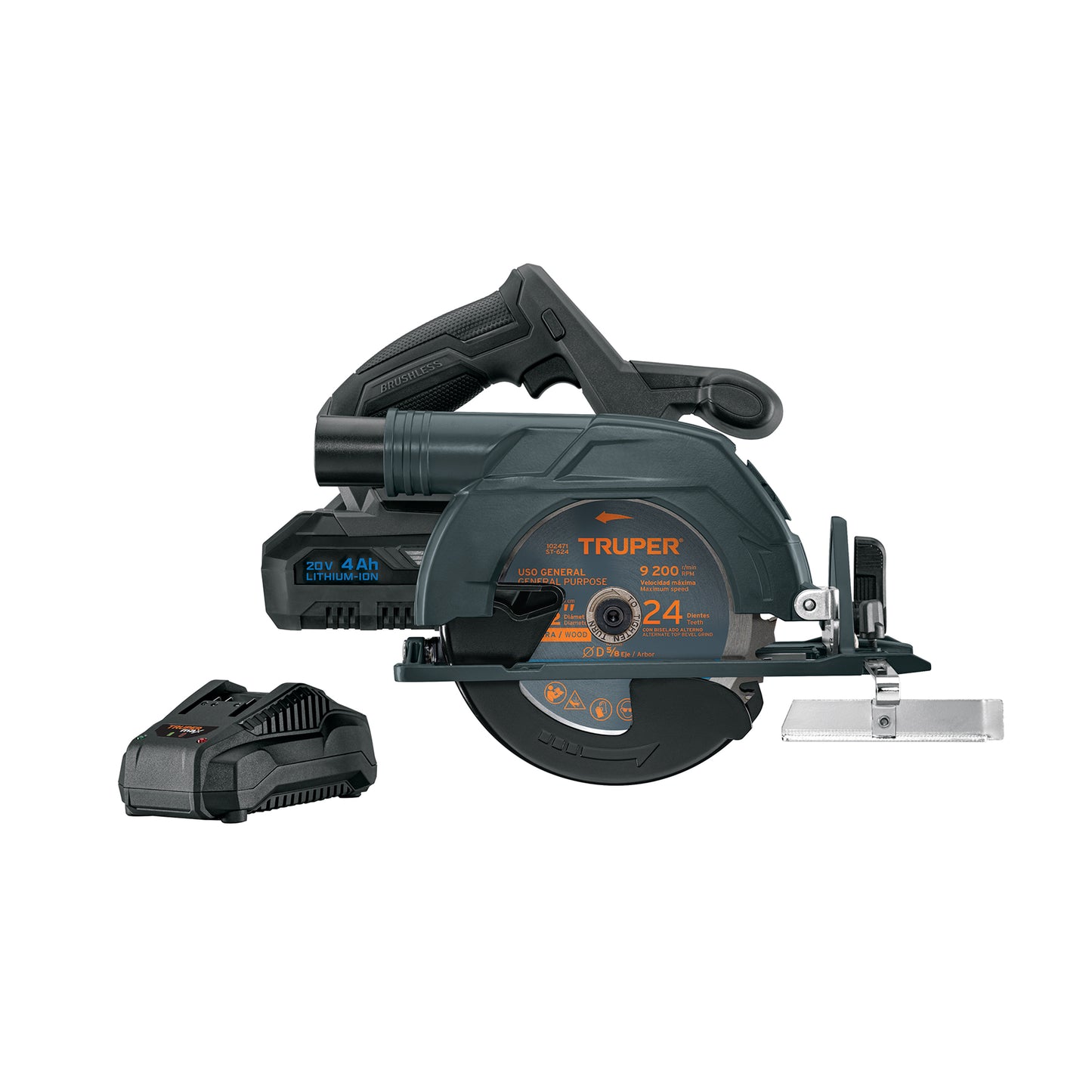 Sierra circular 6-1/2', 20V, 1 batería 4Ah, MAX