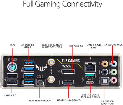 Motherboard Gaming ASUS B550M-PLUS - Vista 2