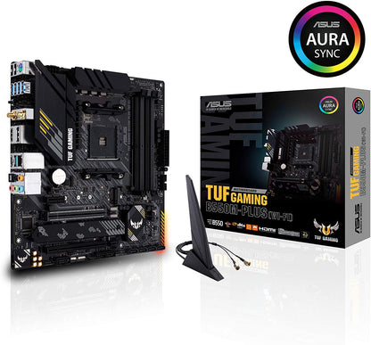 Motherboard Gaming ASUS B550M-PLUS - Vista 4