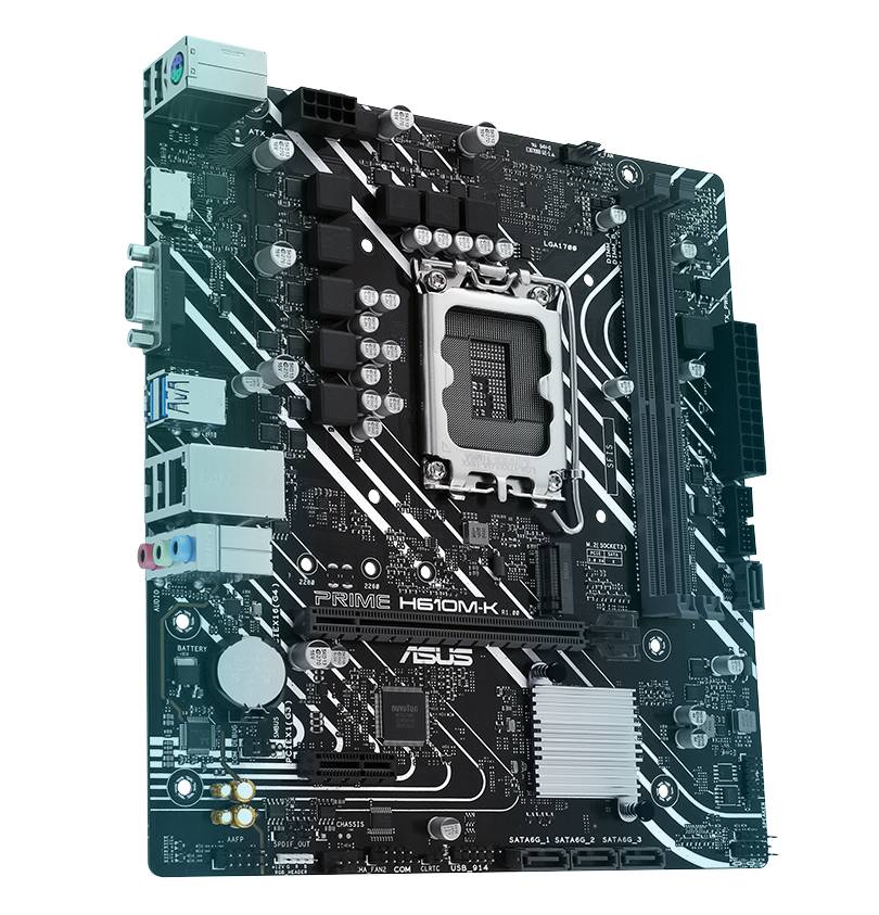 Motherboards Gaming ASUS PRIME H610M-K - Vista 2