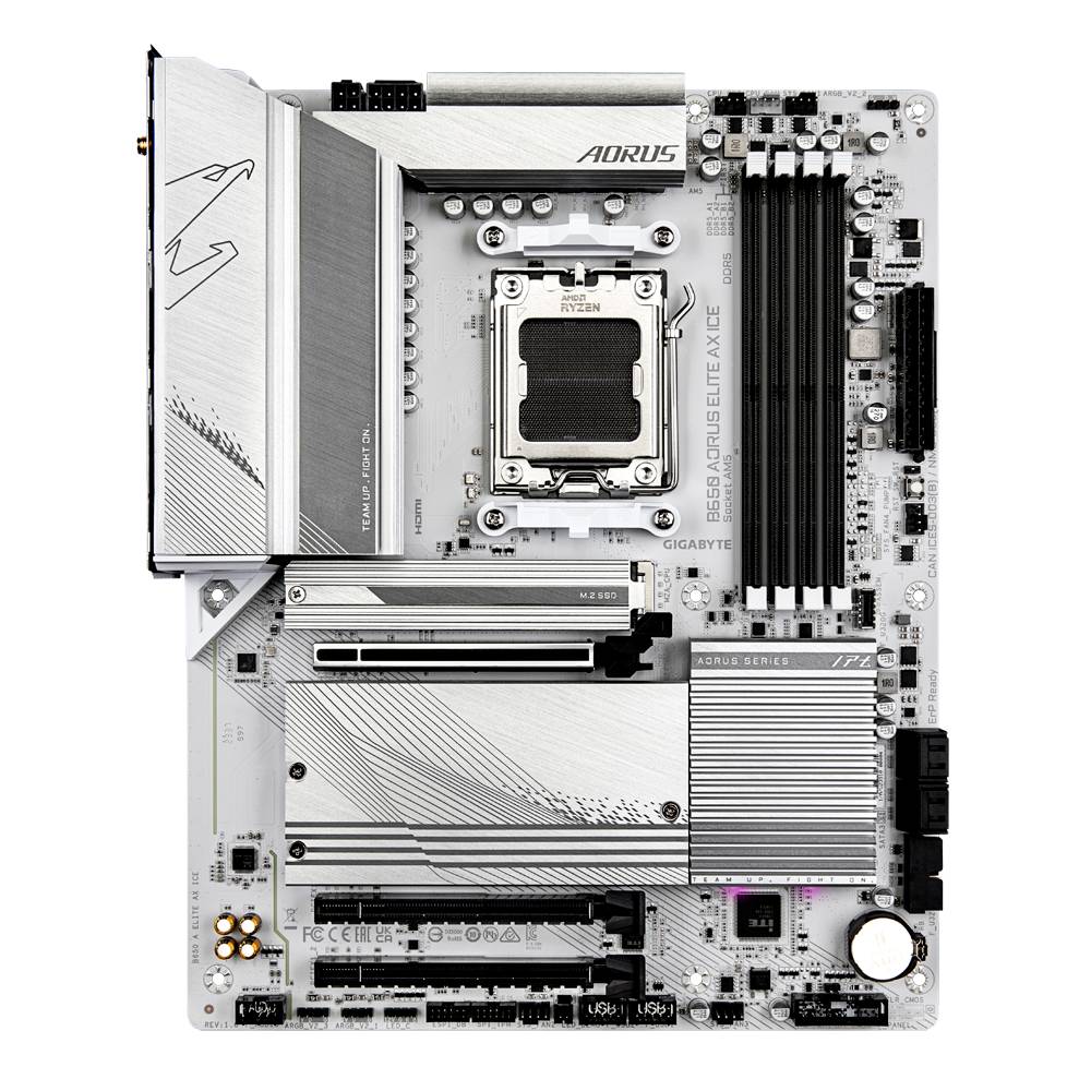 Motherboards GIGABYTE B650 A  ELITE AX  ICE - Vista 2
