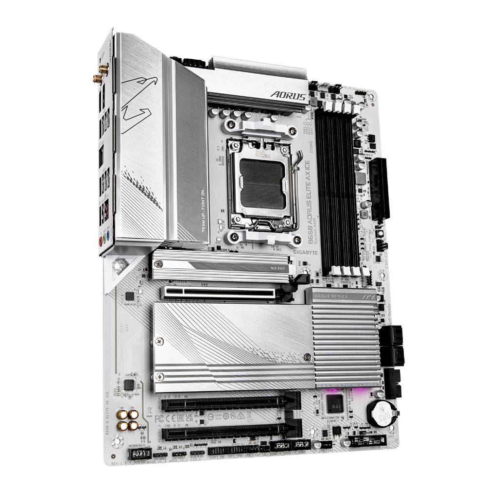 Motherboards GIGABYTE B650 A  ELITE AX  ICE - Vista 3