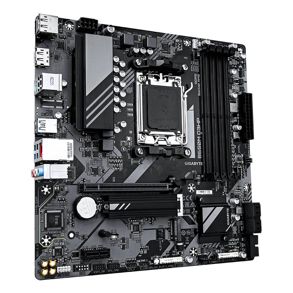 Motherboards GIGABYTE B650M D3HP - Vista 2