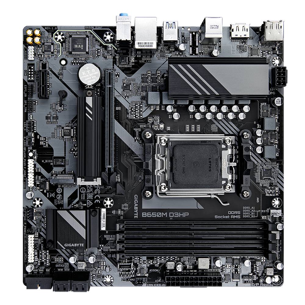 Motherboards GIGABYTE B650M D3HP - Vista 4