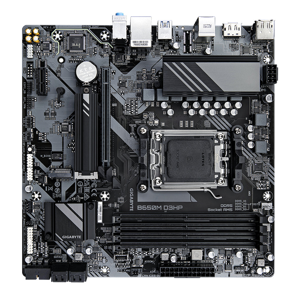 Motherboards GIGABYTE B650M D3HP - Vista 9