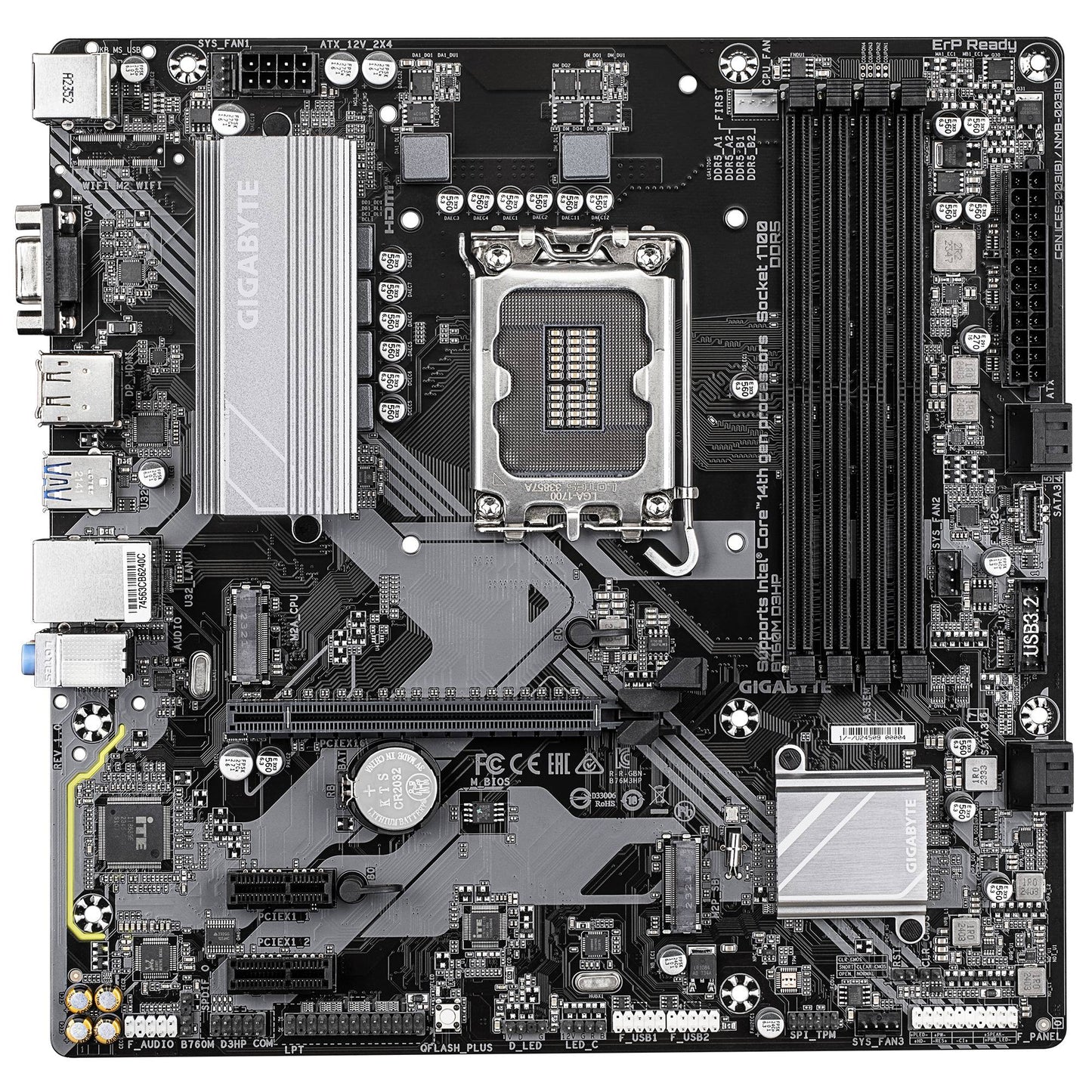 Motherboards GIGABYTE MB GIGABYTE B760M D3HP - Vista 2