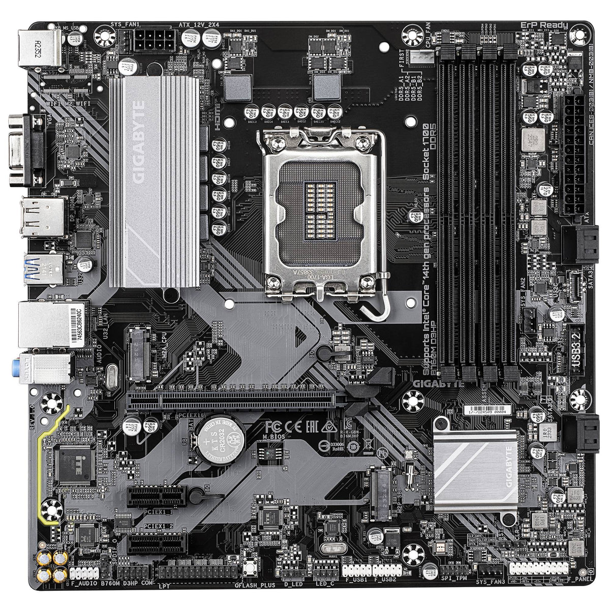 Motherboards GIGABYTE MB GIGABYTE B760M D3HP - Vista 2