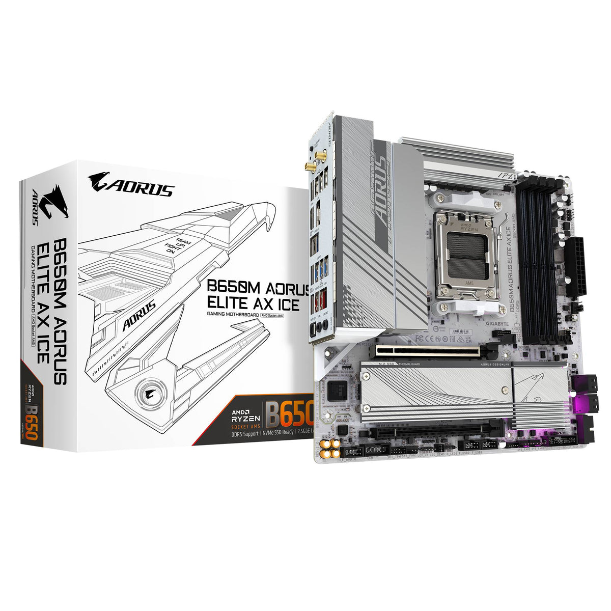 Motherboards GIGABYTE B650M A ELITE AX ICE - Vista 7