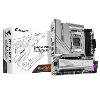 Motherboards GIGABYTE B650M A ELITE AX ICE - Vista 7