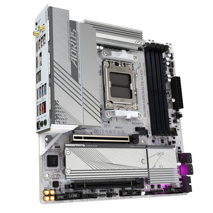 Motherboards GIGABYTE B650M A ELITE AX ICE - Vista 9