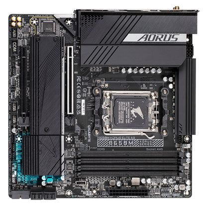 Motherboards GIGABYTE B650M AORUS ELITE AX - Vista 4