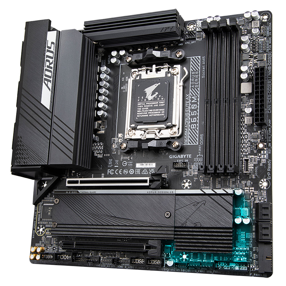 Motherboards GIGABYTE B650M AORUS ELITE AX - Vista 5