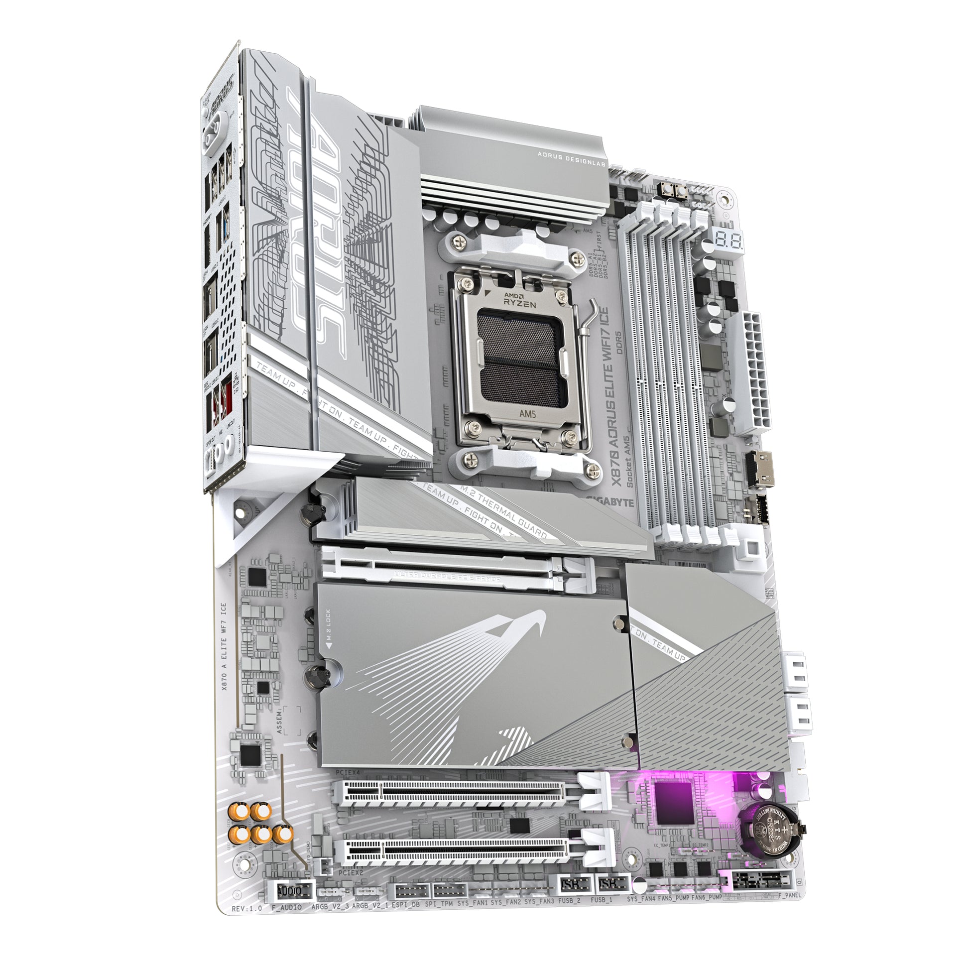 Motherboards GIGABYTE X870 A ELITE WF7 ICE - Vista 3