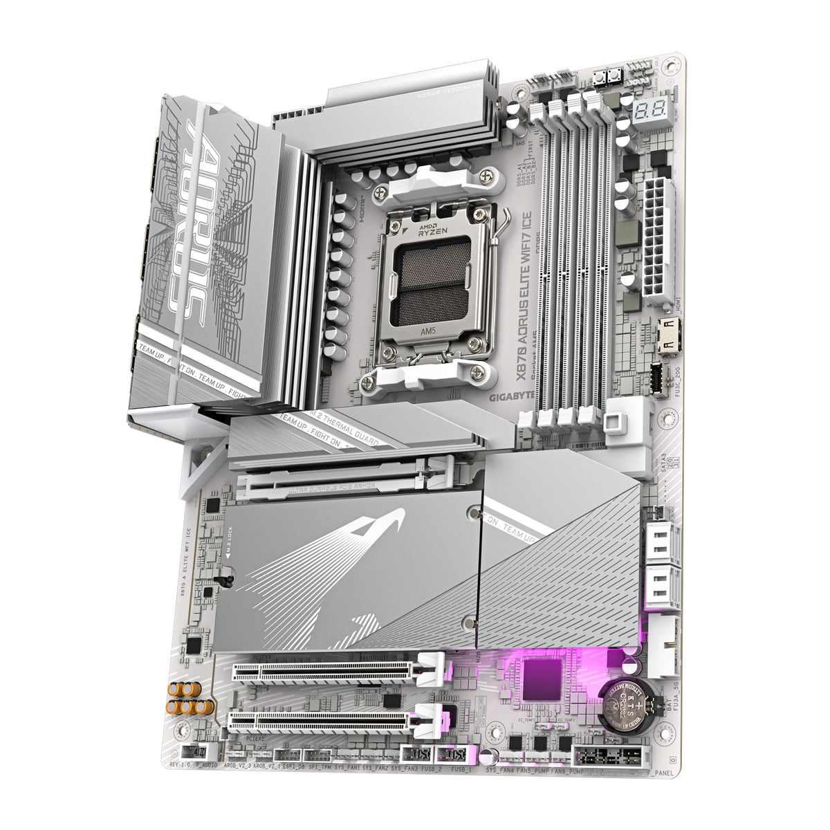 Motherboards GIGABYTE X870 A ELITE WF7 ICE - Vista 4