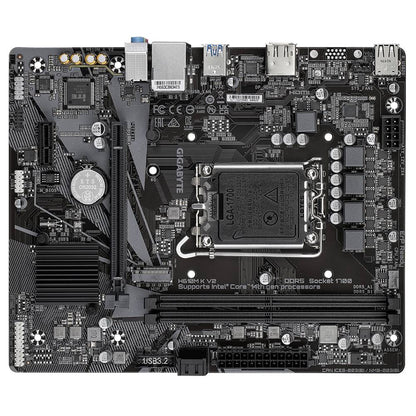 Motherboards GIGABYTE H610M K V2 - Vista 4