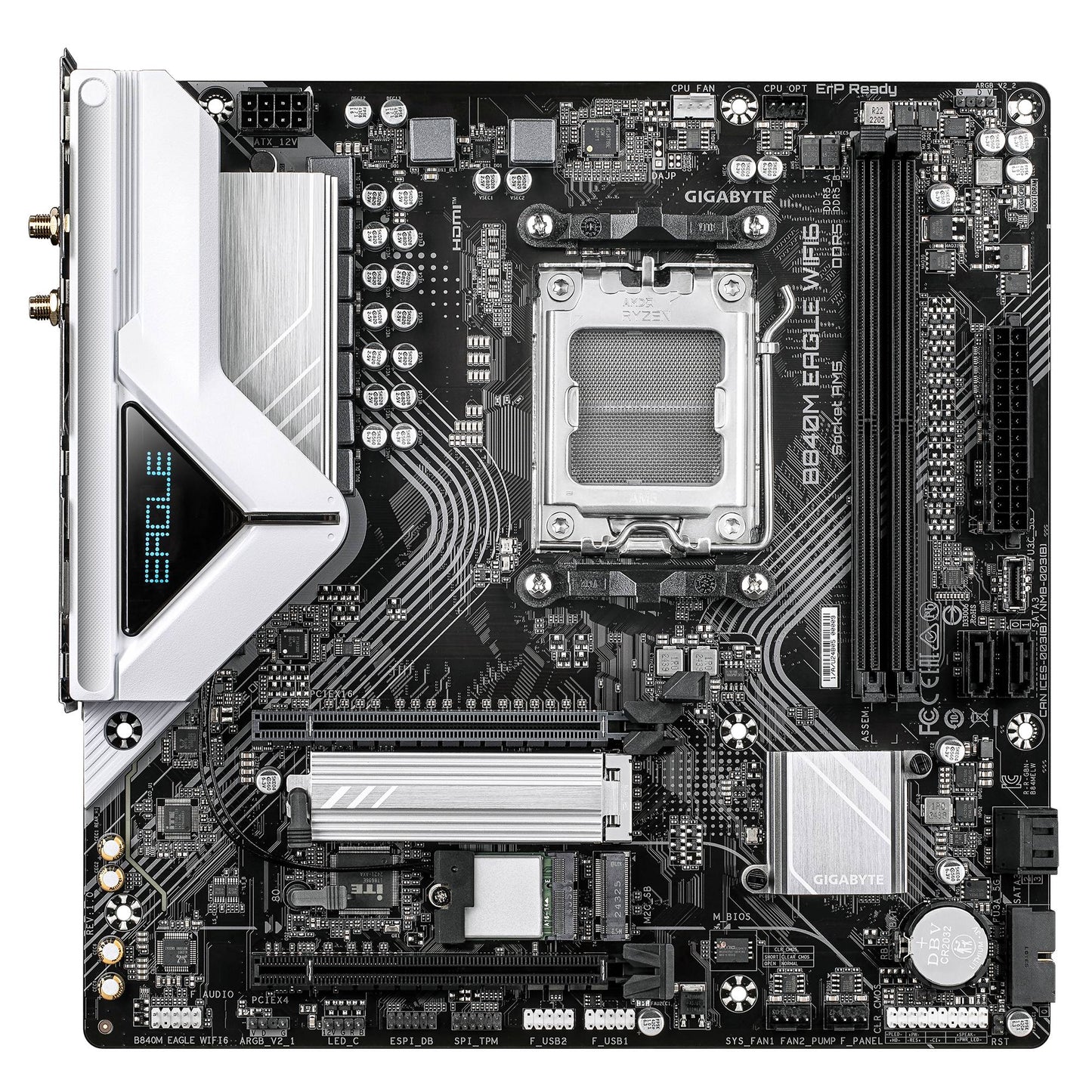 Motherboards GIGABYTE B840M EAGLE WIFI6 - Vista 2