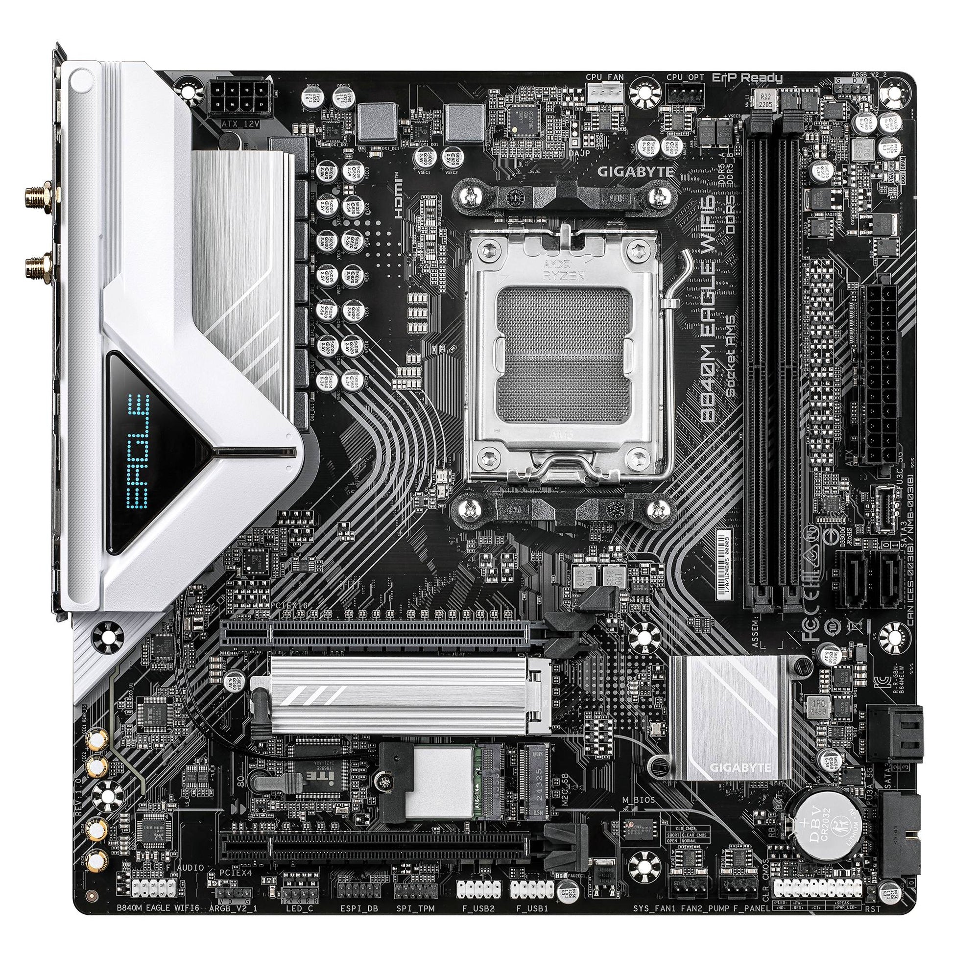 Motherboards GIGABYTE B840M EAGLE WIFI6 - Vista 2