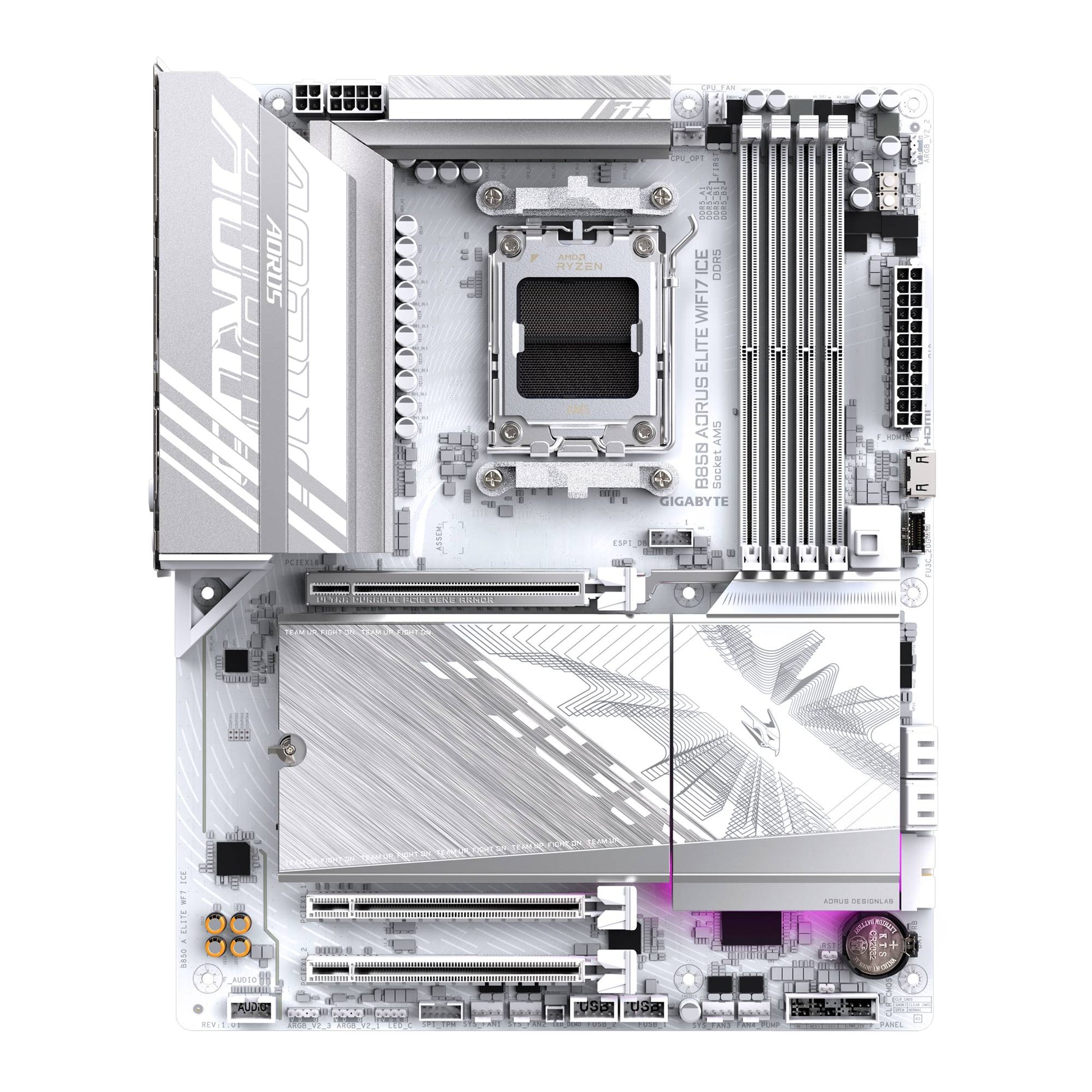 Motherboards GIGABYTE B850 A ELITE WF7 ICE - Vista 2