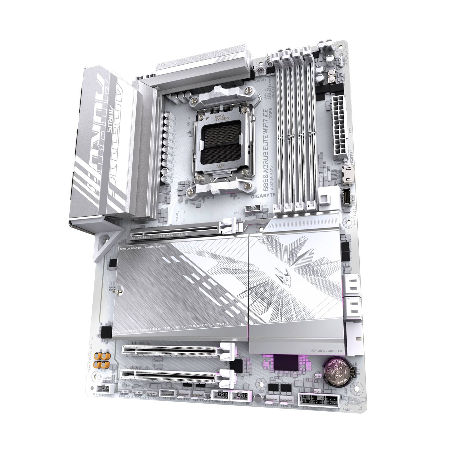 Motherboards GIGABYTE B850 A ELITE WF7 ICE - Vista 4
