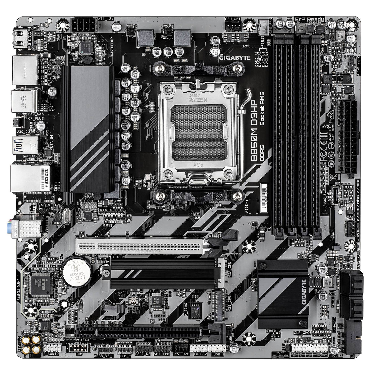 Motherboards GIGABYTE B850M D3HP - Vista 2