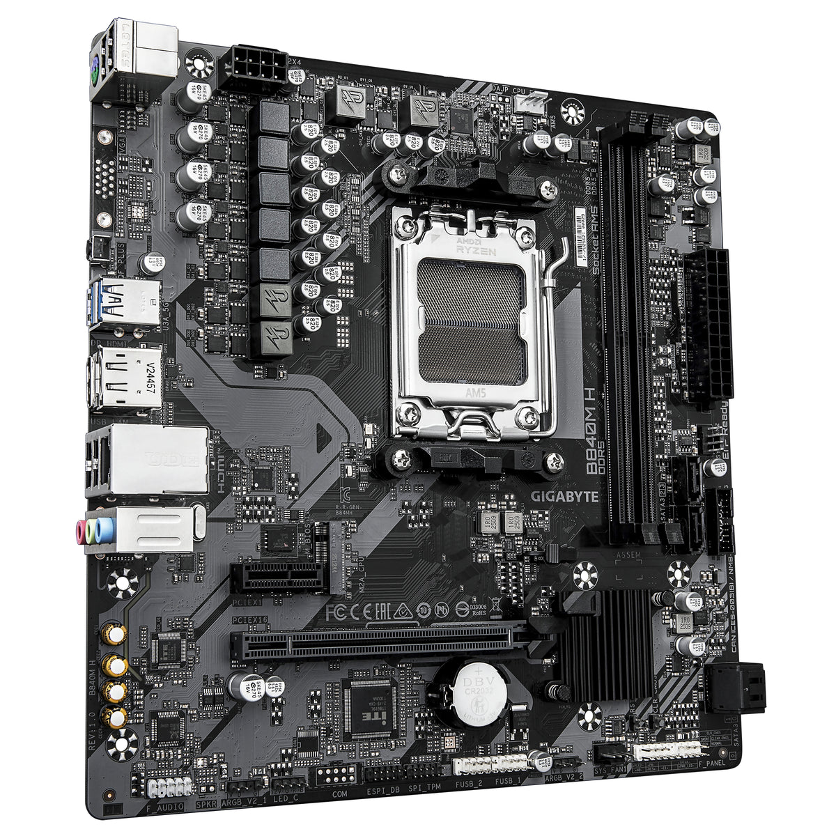 Motherboard GIGABYTE B840M H - Vista 3