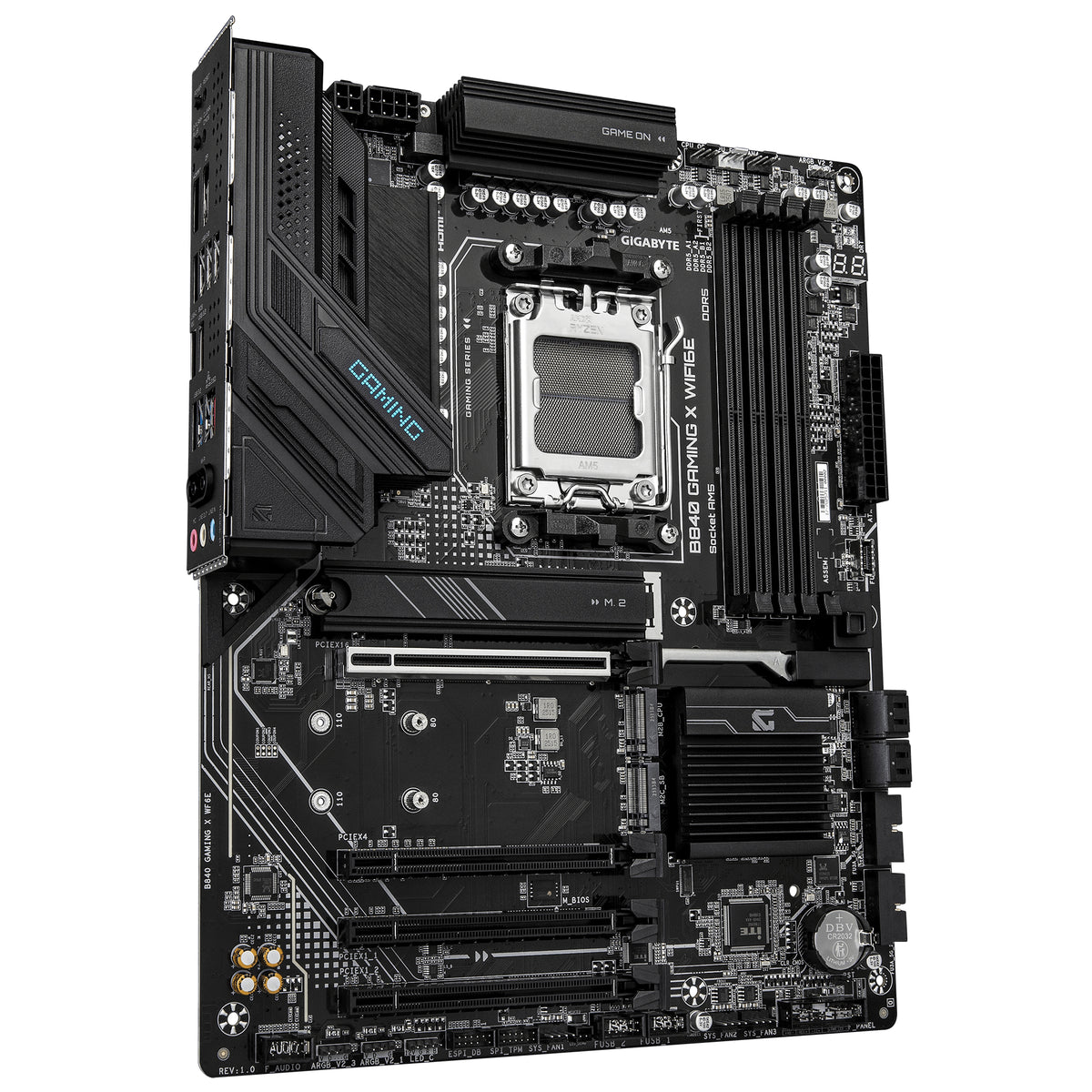 Motherboard GIGABYTE B840 GAMING X WF6E - Vista 3