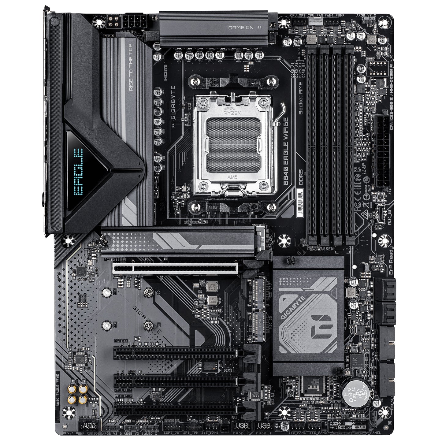 Motherboard GIGABYTE B840 EAGLE WF6E - Vista 2