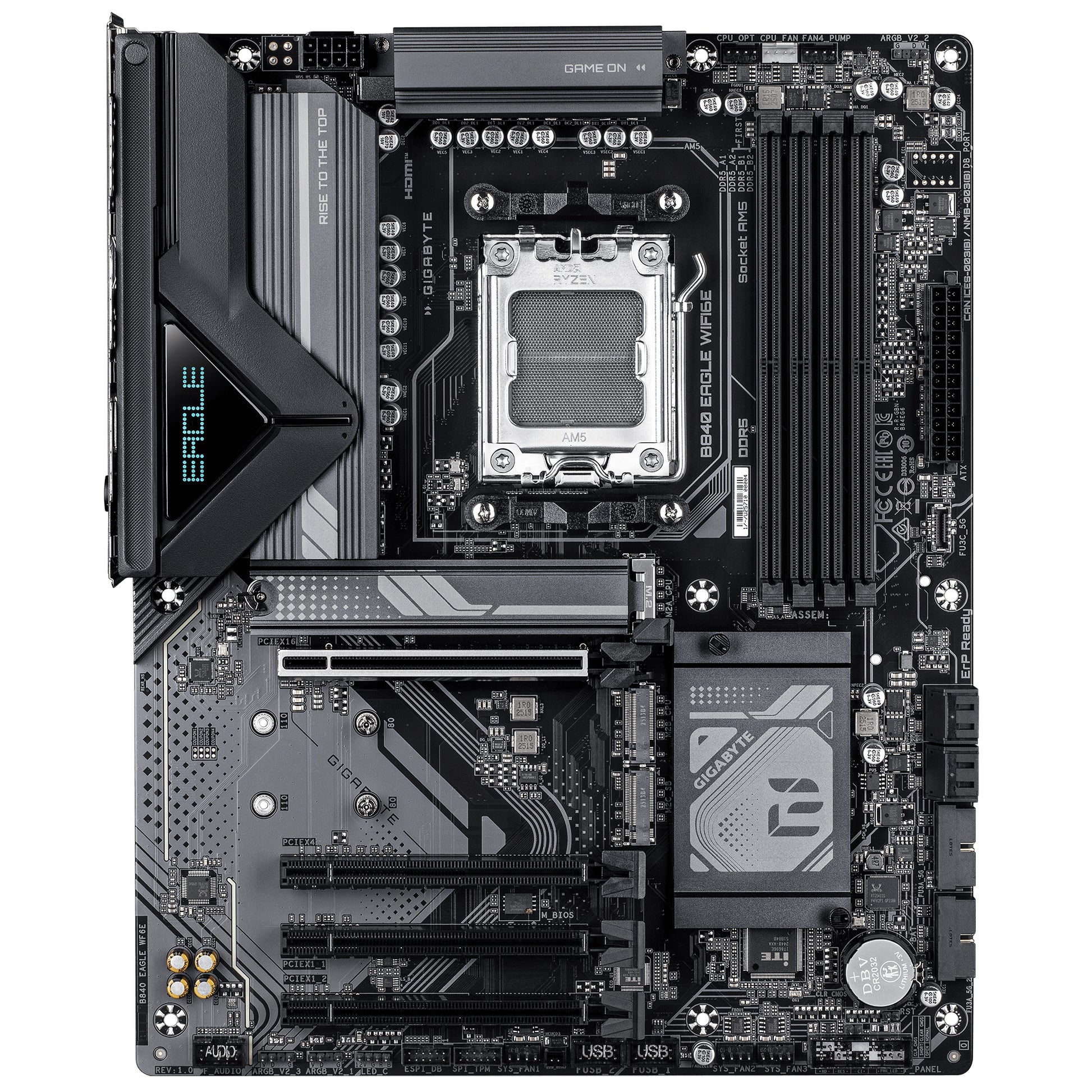 Motherboard GIGABYTE B840 EAGLE WF6E - Vista 2