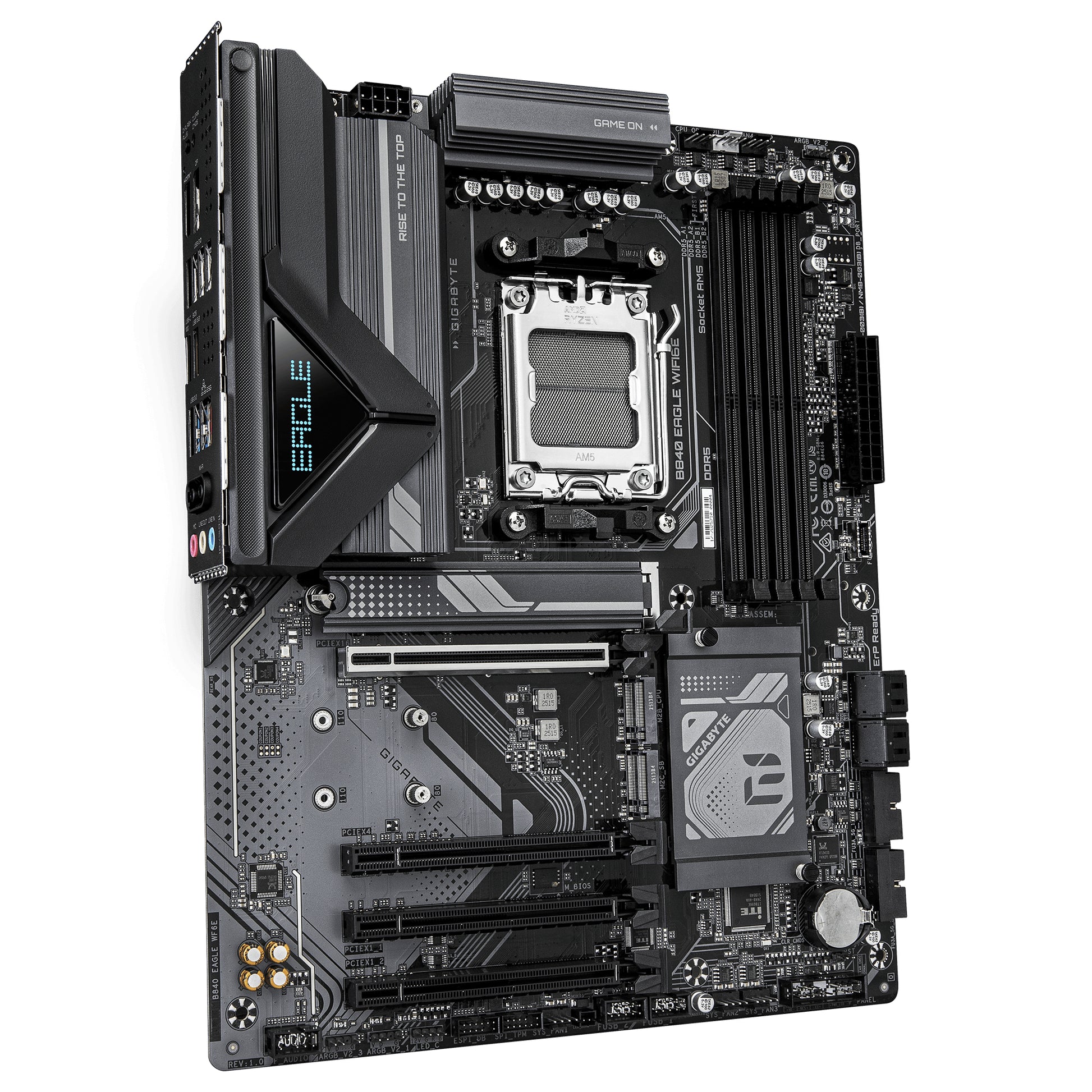 Motherboard GIGABYTE B840 EAGLE WF6E - Vista 3