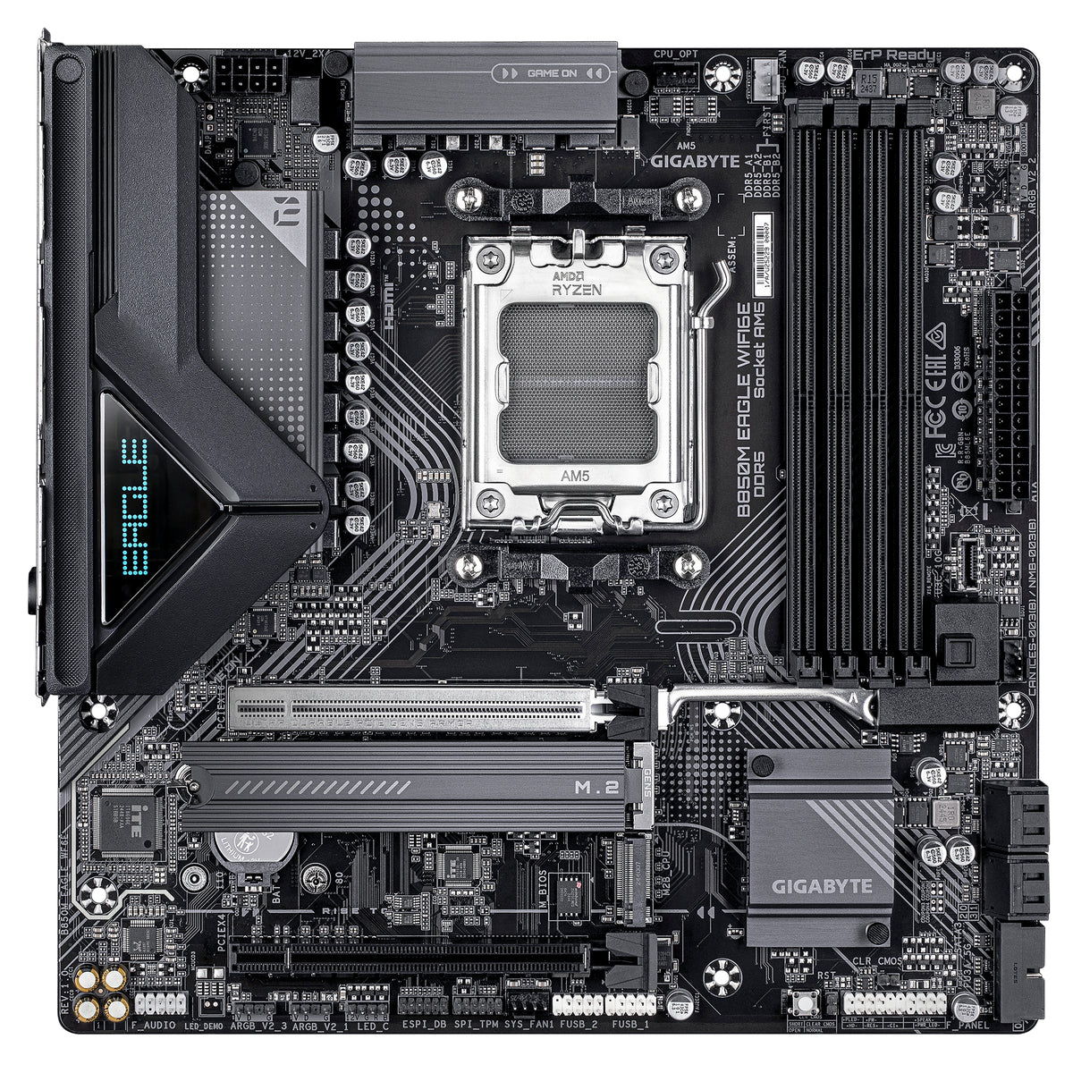 Motherboard GIGABYTE B850M EAGLE WF6E - Vista 2
