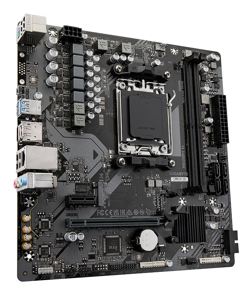 Motherboard GIGABYTE A620M H - Vista 3