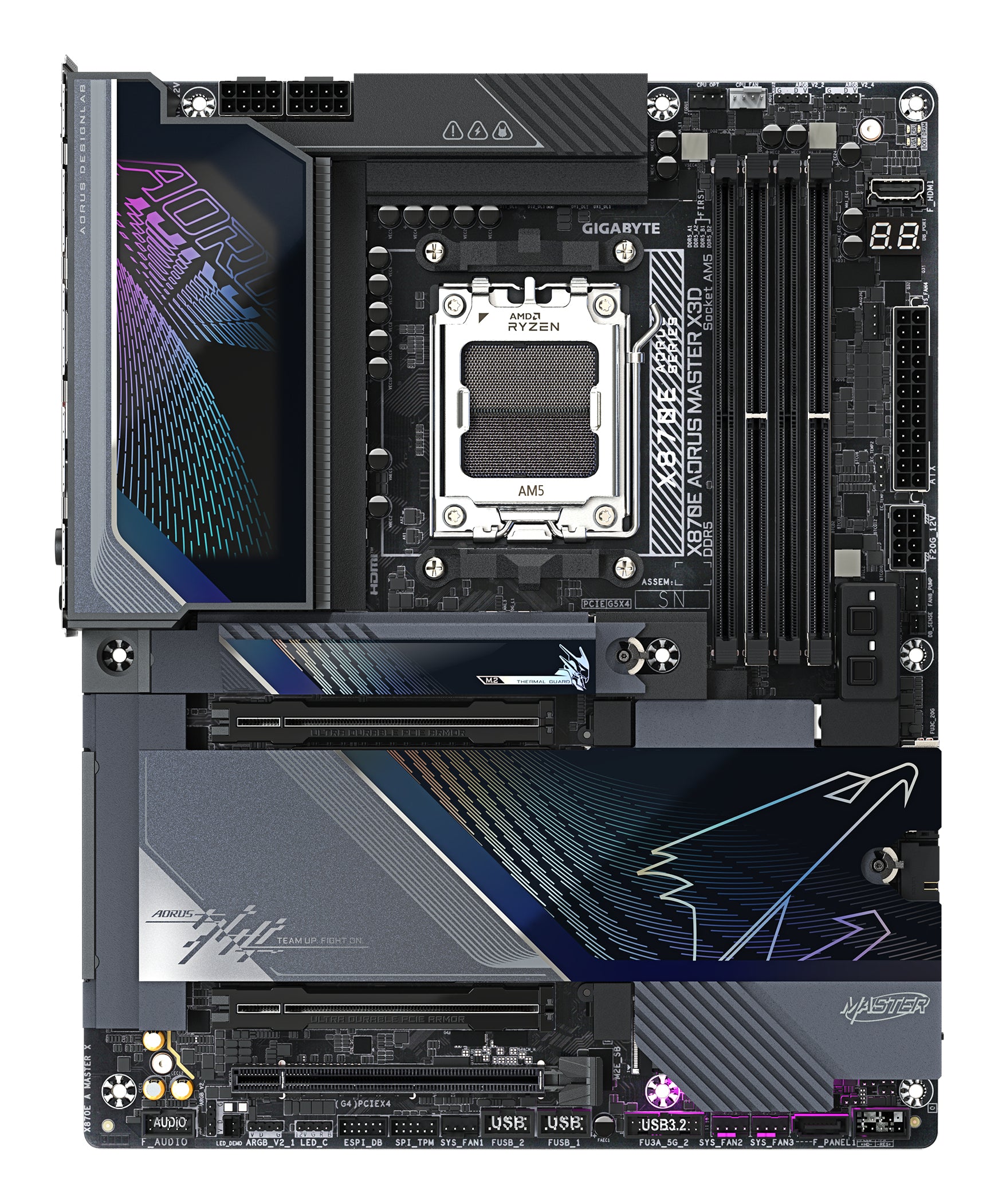Motherboard GIGABYTE X870E A MASTER X - Vista 2