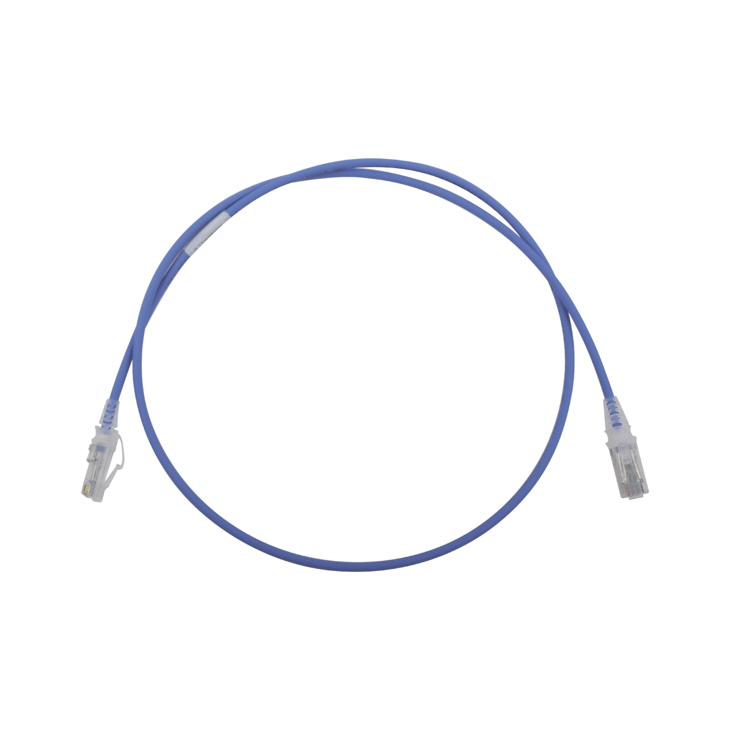 Patch Cord MC6 Modular Cat6 UTP, CM/LS0H, 0.91 Metros (3 Pies), Color Azul, Di�metro Reducido (28AWG)