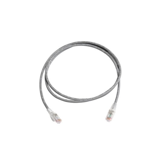 Patch Cord MC6 Modular Cat6 UTP, CM/LS0H, 1.52 Metros (5 Pies), Color Gris