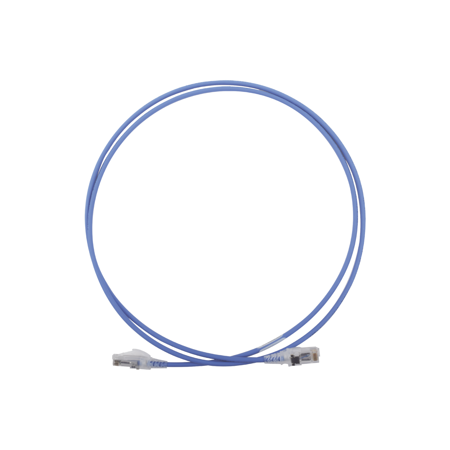 Patch Cord MC6 Modular Cat6 UTP, CM/LS0H, 1.52 Metros (5 Pies), Color Azul, Di�metro Reducido (28AWG)
