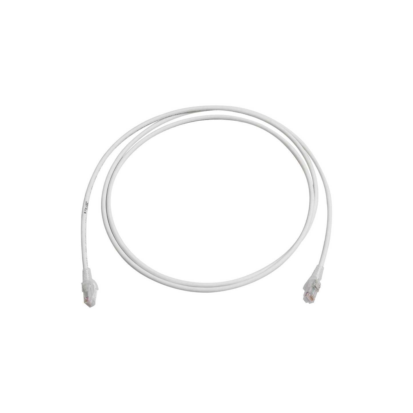 Patch Cord MC6 Modular Cat6 UTP, CM/LS0H, 2.13 Metros (7 Pies), Color Blanco