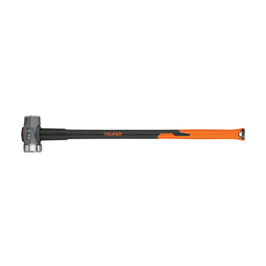 Marro de una cara amplia 8 lb, mango de fibra de vidrio 36'