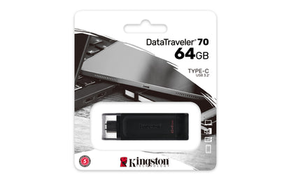 Memoria USB Kingston Technology DATATRAVELER 70 - Vista 5
