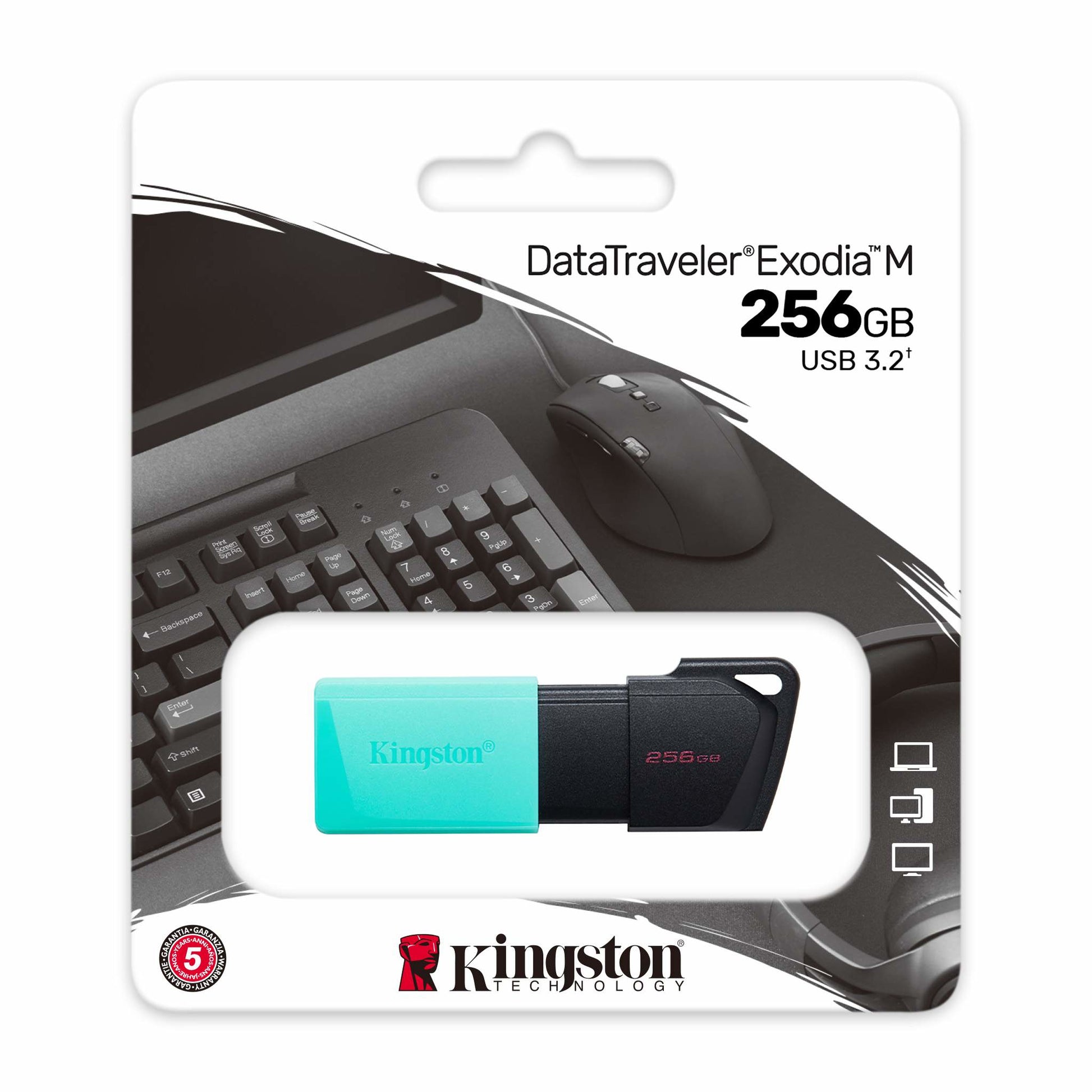 Memoria USB  Kingston Technology DATATRAVELER EXODIA M - Vista 4