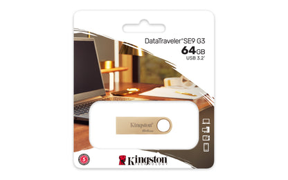 Memoria USB Kingston Technology SE9 G3 - Vista 5
