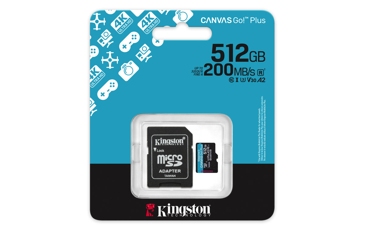 Memorias Flash Kingston Technology CANVAS GO PLUS GEN 4 - Vista 5