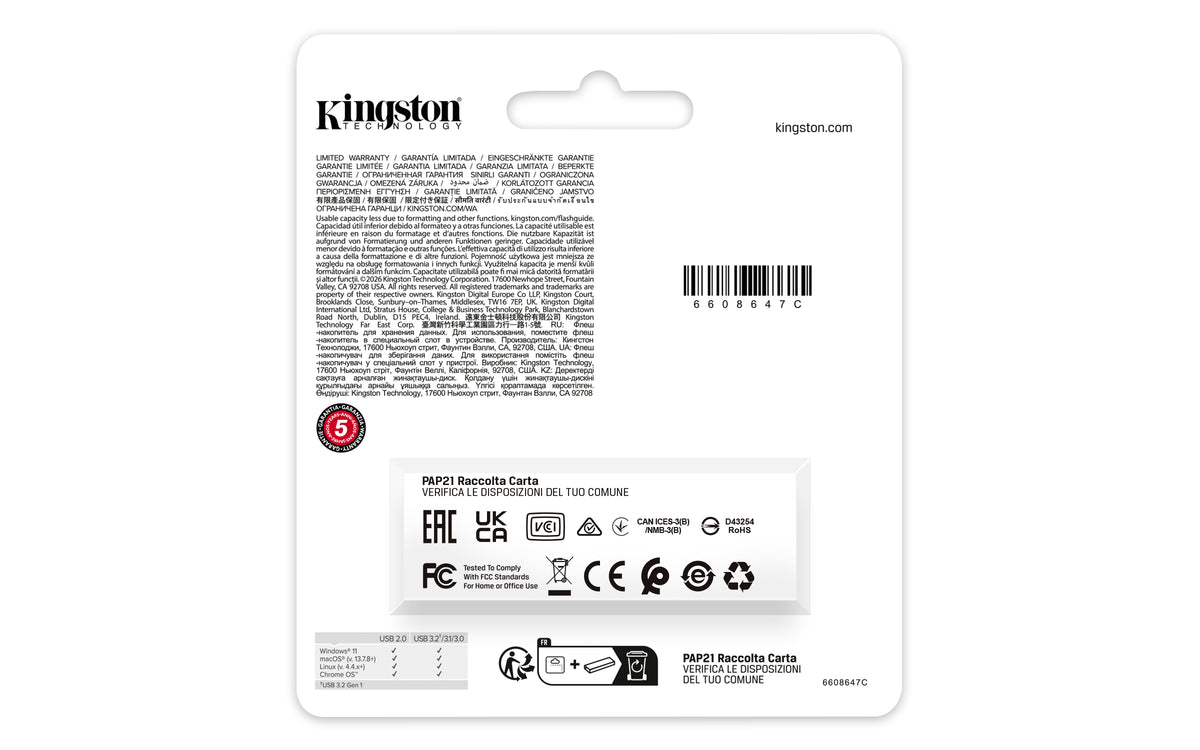 Memorias USB Kingston Technology DTXG2 - Vista 4