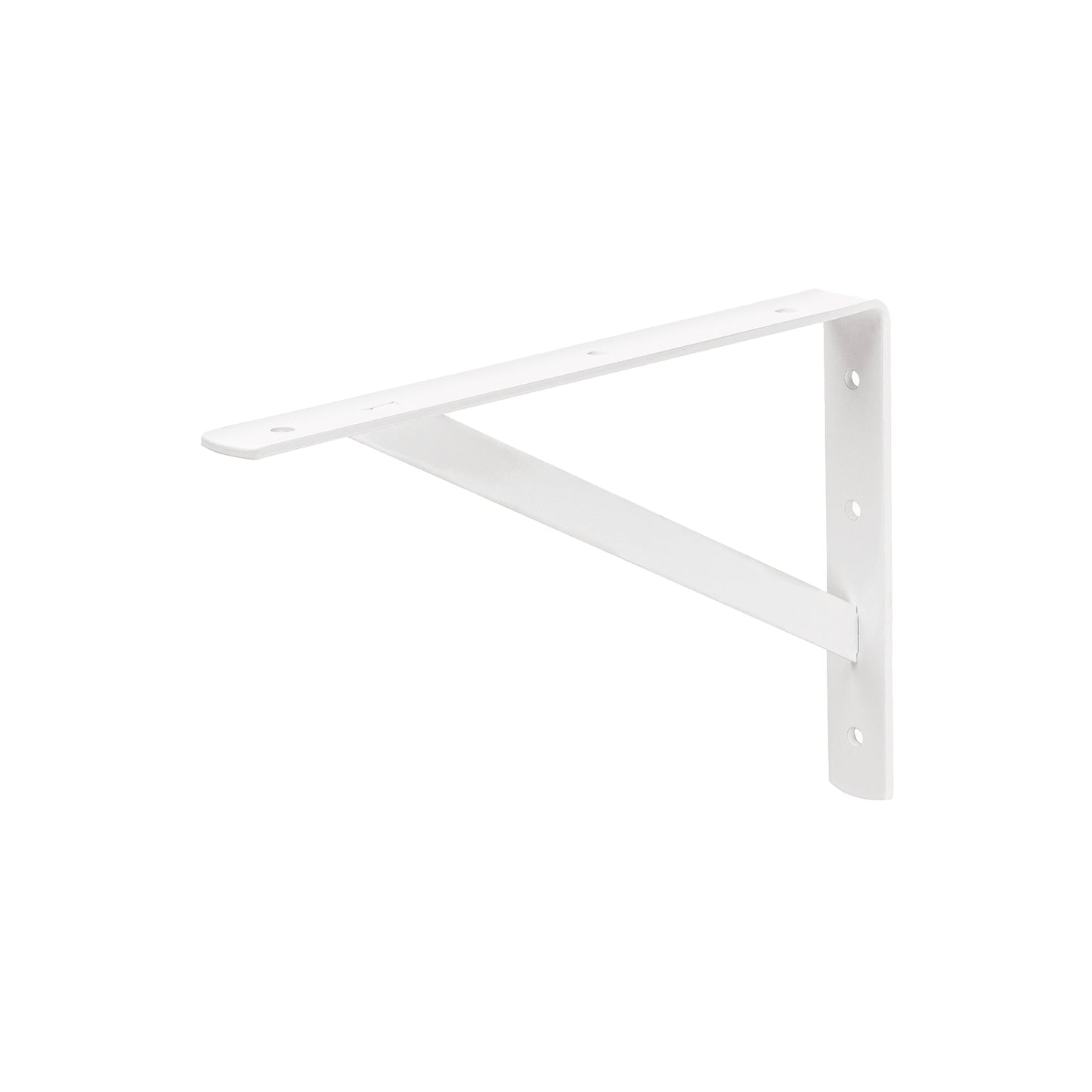 Ménsula de acero reforzada blanca 8 x 12', Fiero