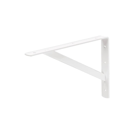 Ménsula de acero reforzada blanca 8 x 12', Fiero