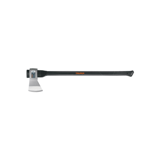 Hacha media labor 3 lb, mango de fibra de vidrio 36', TRUPER