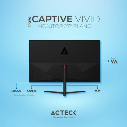 Monitores ACTECK CAPTIVE VIVI II SP270 - Vista 4