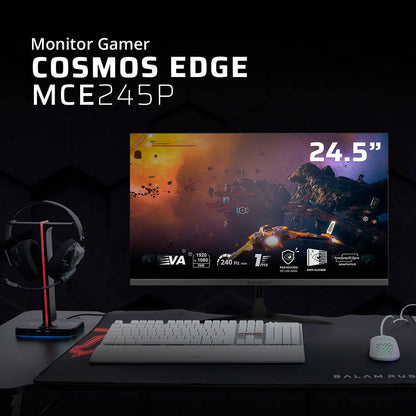 Monitores Gaming Balam Rush COSMOS EDGE MCE245P - Vista 3