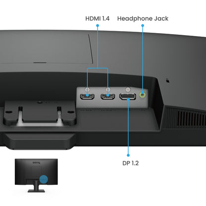 Monitores BENQ GW2490E - Vista 4