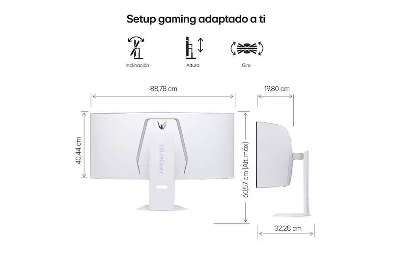 Monitores LG 39GX90SA - Vista 2